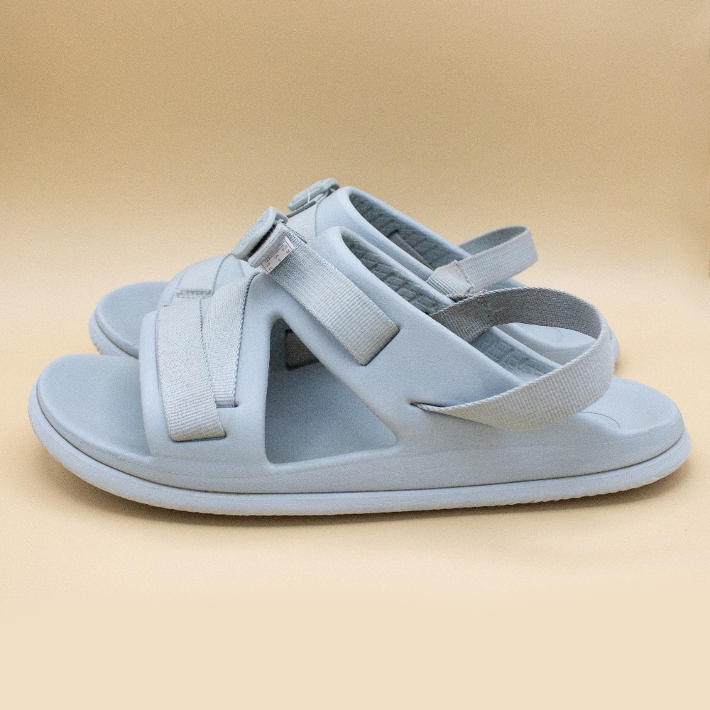 Chaco Chillos Sport Aqua Grey Sandals Women's Size 11